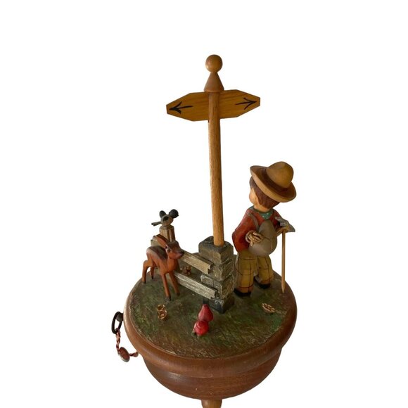 Vintage Genuine Thorens Swiss Music Work Music Box ''Happy Wanderer'' - Picture 3 of 16